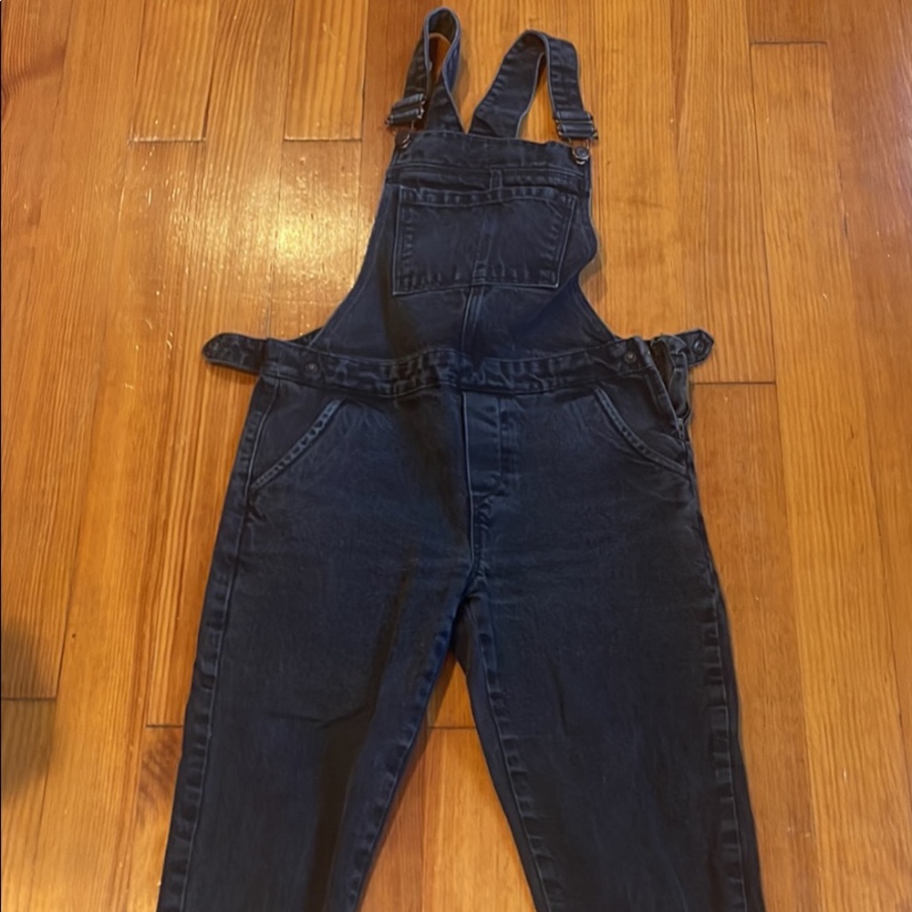 Top shop petite denim overalls